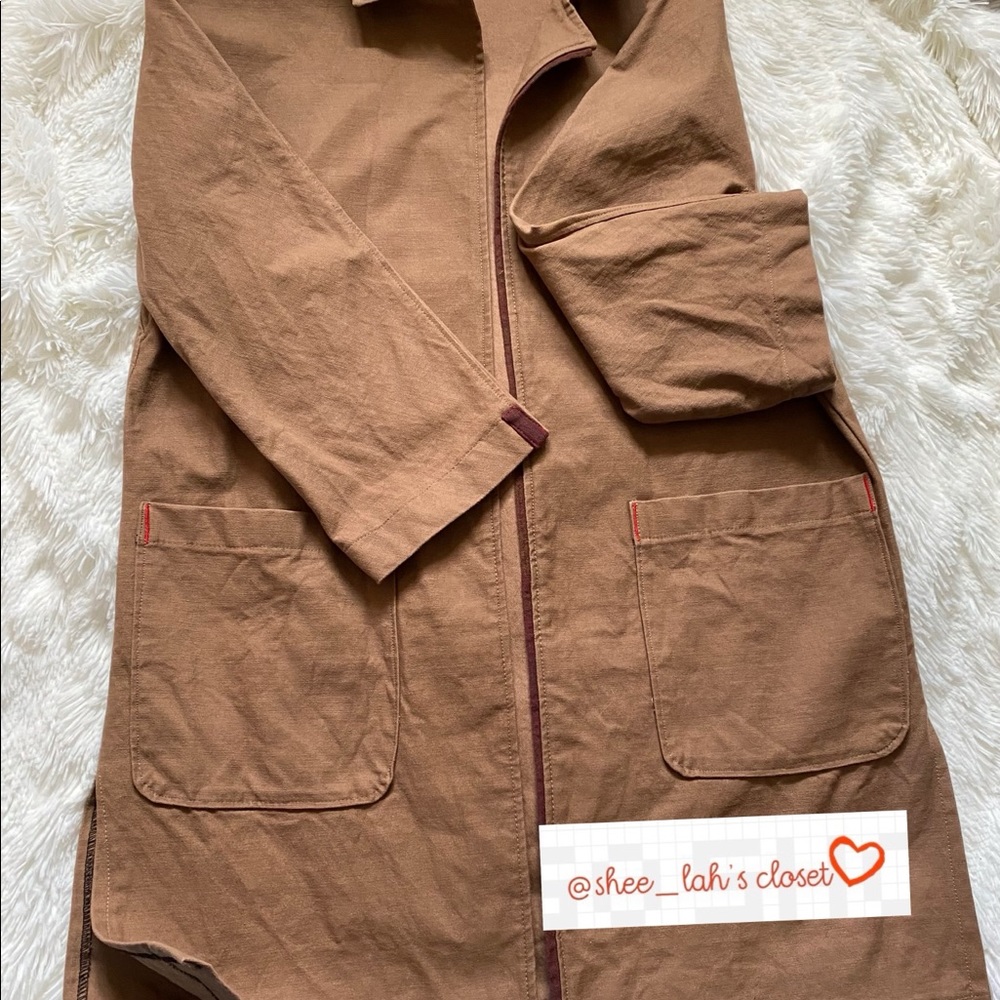 Brown coat